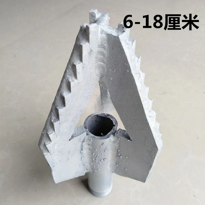

Small drilling machine, household drilling machine, alloy drill bit, drilling rig drill bit 50mm-180mm three-wing drill bit