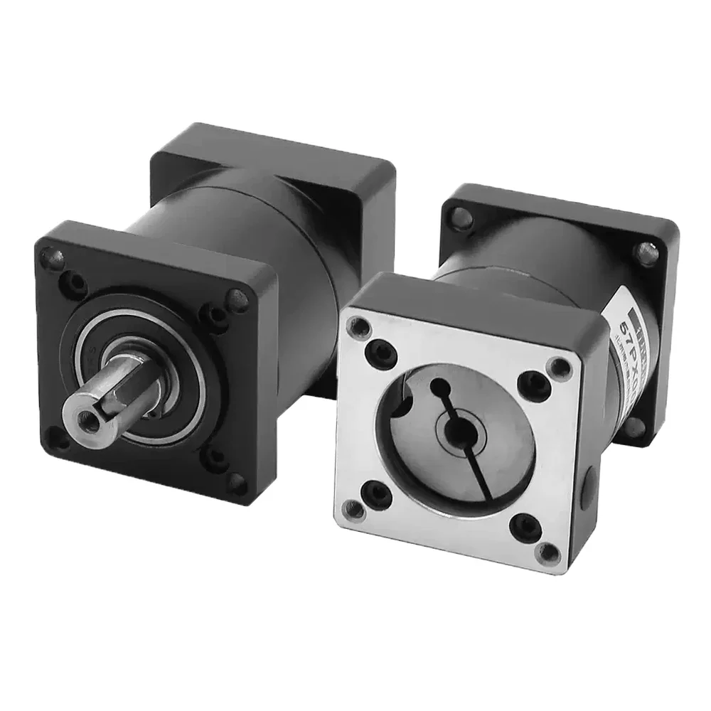 Nema23 Planetary Gearbox Speed Reducer Step-down Gearbox 14mm Shaft 57mm Flange Stepper Motor Reducer Planetary Gearbox
