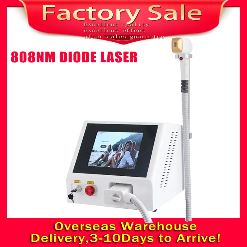 

808nm 1600W/2000w Diode Laser Body Permanent Painless Hair Removal Machine Skin Rejuvenation Beauty