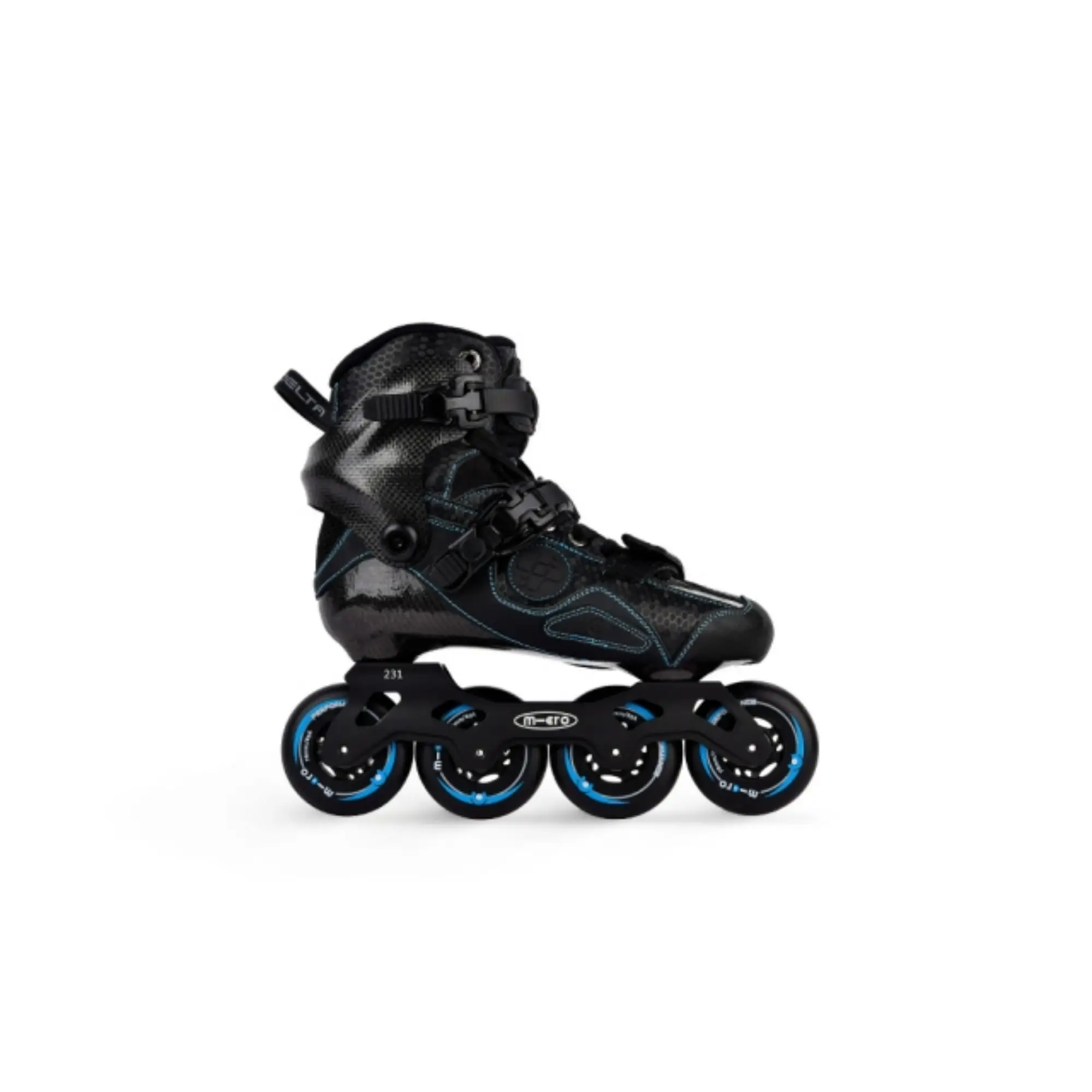 MICRO DELTA PLUS,Carbon Professional URBAN FreeSkating, Slalom PRO9 Bearings ,High Performance Slalom Carbon Inline Skates