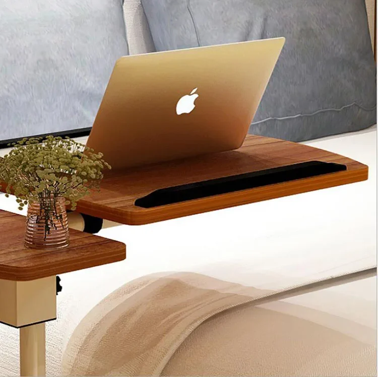 Adjustable Laptop Table with Wheel Rotate Standing Notebook Computer Table Lifting