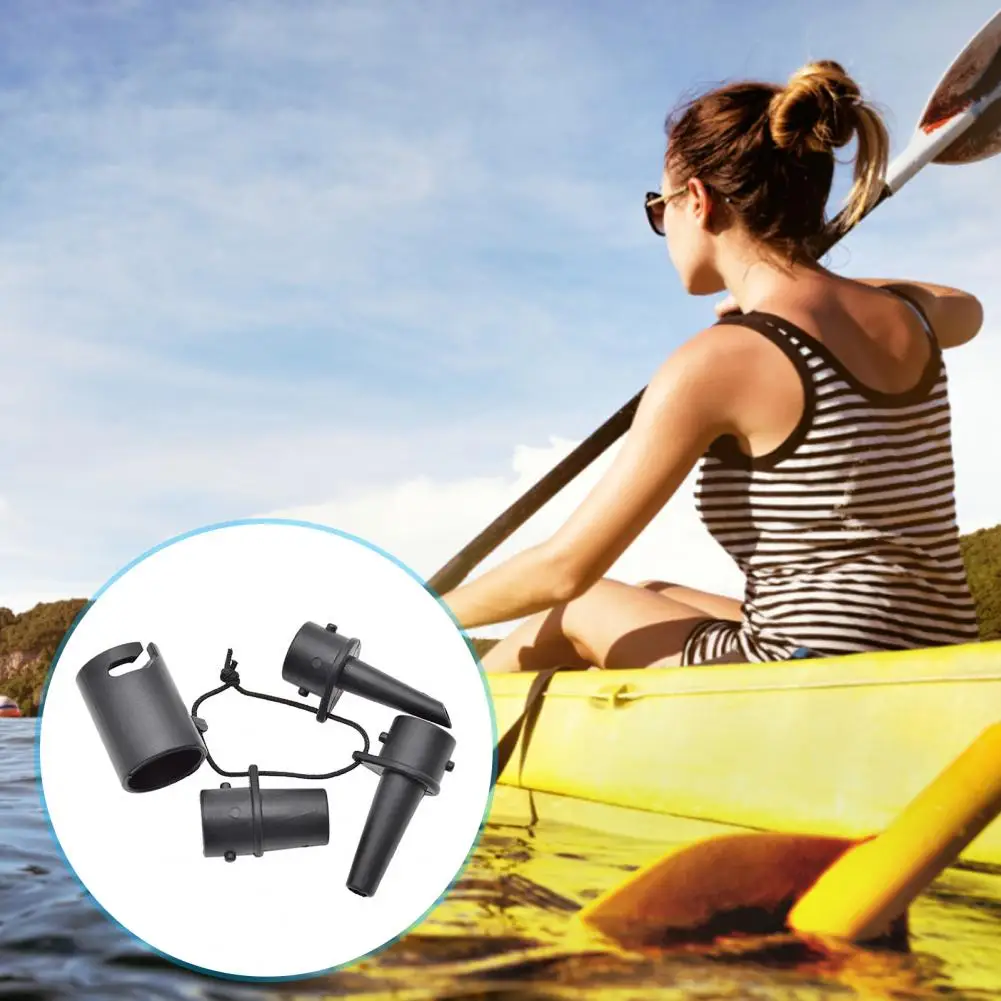 Compact Leak-proof Multi-purpose Inflatable Pump Nozzles Heads Lightweight Air Valve Adaptors Boat Accessories