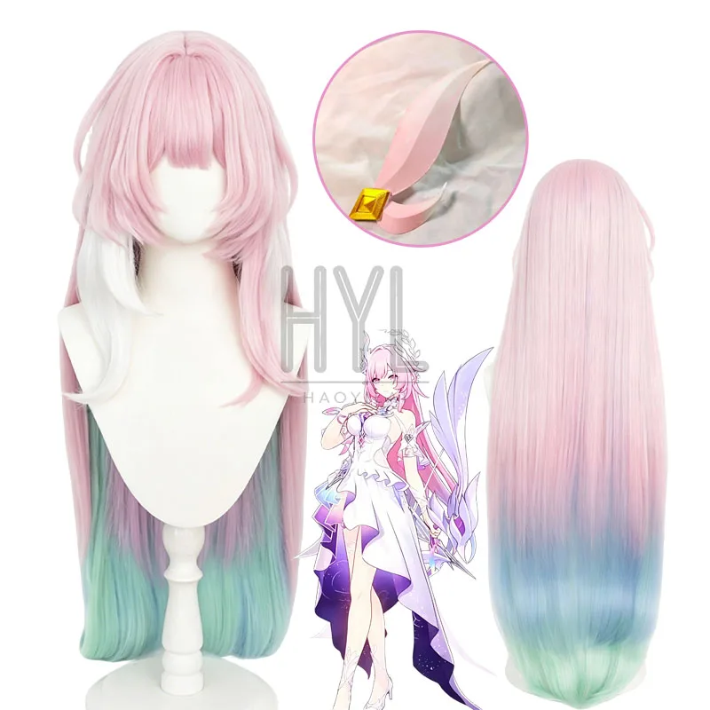 ゲーム-honkai-スターレール-サイレン-コスプレウィッグ-ピンク-ロング人工毛ヘッドウェア-女性用-男性用-ハロウィン-コスチューム-パーティー-カーニバル-小道具