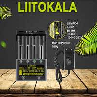 Liitokala LII-500S NiMH Lithium Battery3.7V 18650 18350 18500 17500 21700 26650 1.2V AA AAA LCD Charger