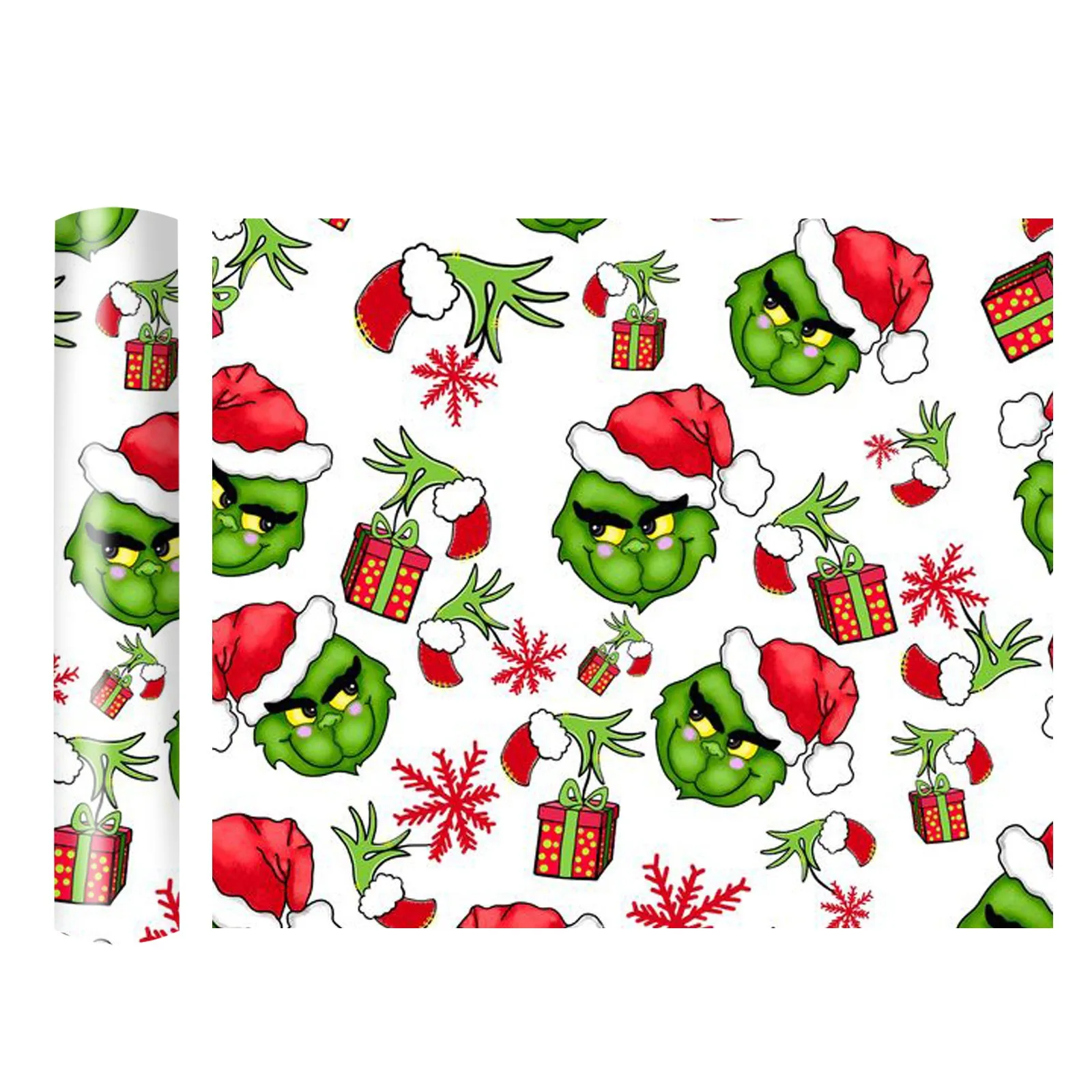 Happy Christmas Day Green Decoration Heat Transfer Vinyl HTV Iron On Vinyl Bundle Bundle Suitable For Shirts Patterns