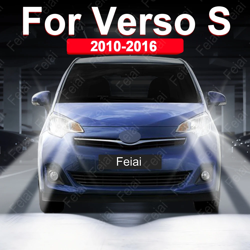 

For Toyota Verso S LED Headlight Bulb Car LED Headlamp 2010 2011 2012 2013 2014 2015 2016 Verso S Accessories High Low Beam Lamp