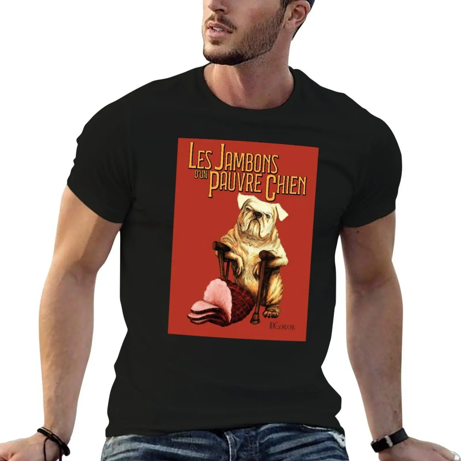 The Hams of a Poor Dog T-Shirt luxury designer cute clothes mens plain t shirts