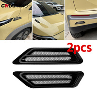 Universal 2Pcs Car SUV Air Flow Fender Side Vent Decoration Stickers Automotive General Decorative for Car Styling Side Stickers