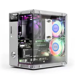 Pironman 5 NVMe M.2 SSD PCIe Mini PC Case for Raspberry Pi 5 (EN/DE/JP Online Documents)