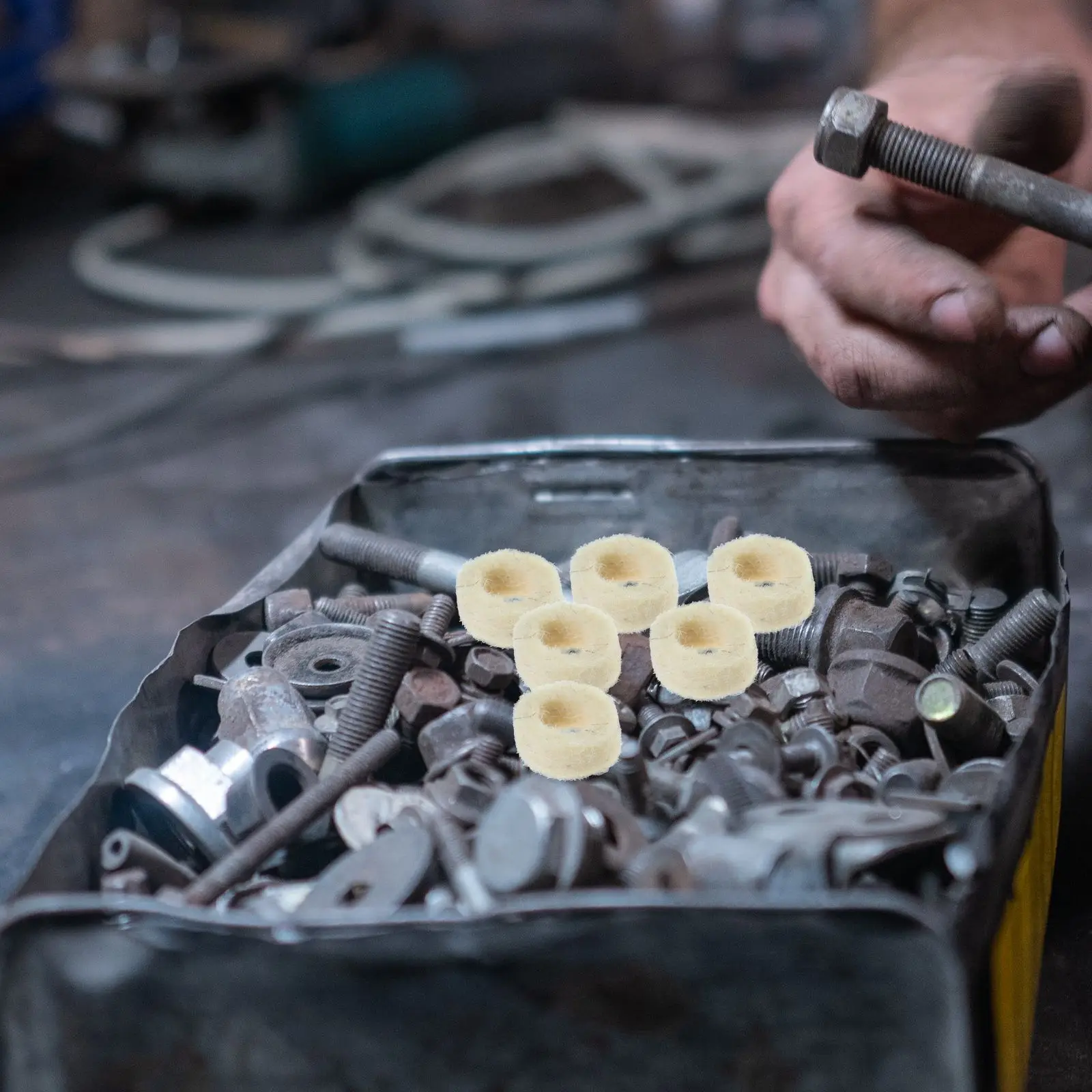 100 ชิ้นอุตสาหกรรมความหนาแน่นสูงผ้าขนสัตว์ Felt ซีลปะเก็น Mechanical ปลั๊กดูดซับน้ํามันเครื่องซักผ้าเปลี่ยนเครื่องซักผ้าอะไหล่