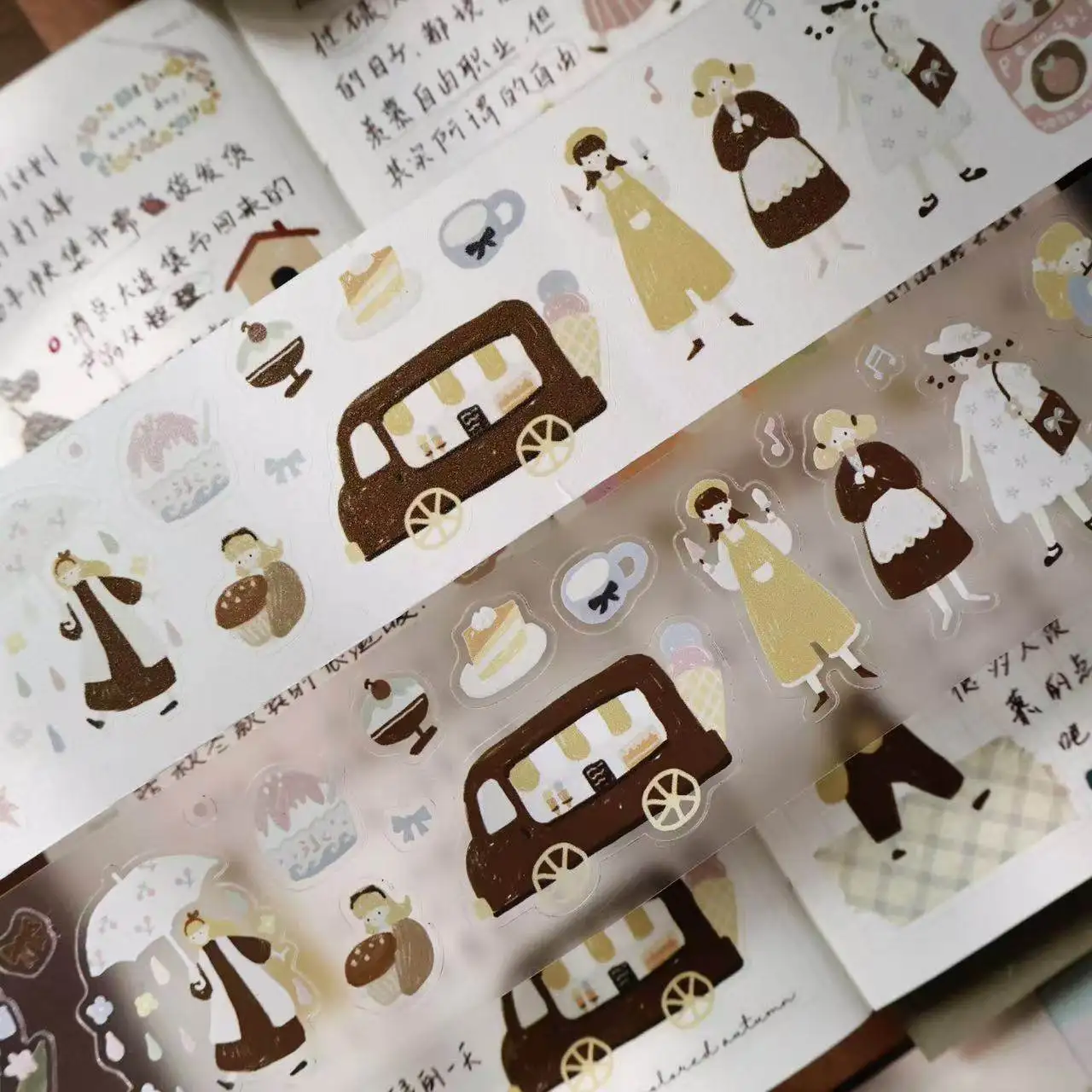 

Иер (или Иер) Но. Набор предварительно вырезанных лент PET Washi Tape 2 Store Phase 5 New Light Retro Salt [Macaron Afternoon]