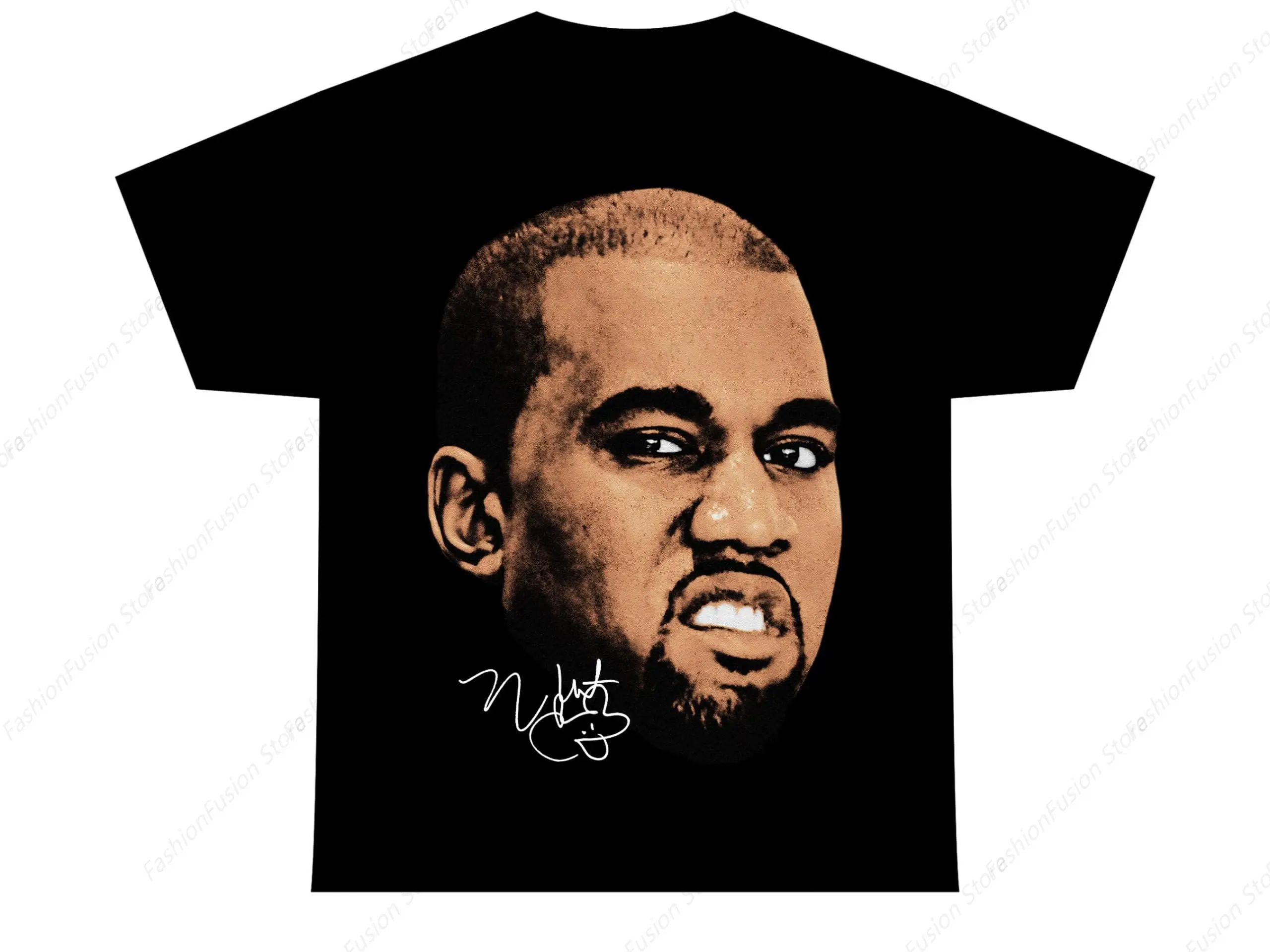 Kanye Music WEST T-Shirt The College Dropout Album Cover Art Tour Merch Rare Collectible Hip Hop Rap Tee Fashion Streetwear