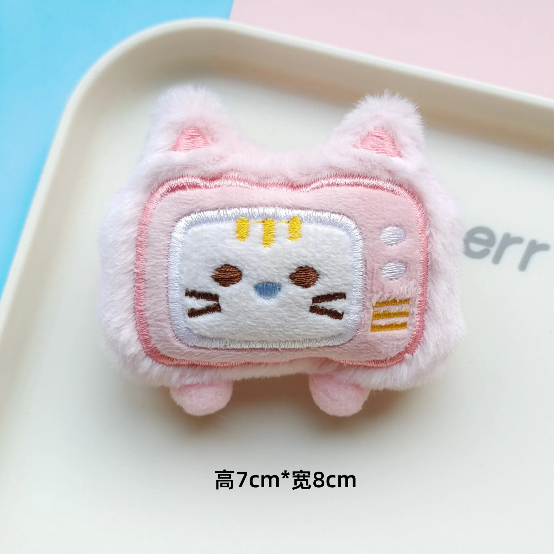 جديد الإبداعية لطيف القط التعبيرات التلفزيون دمية قلادة حقيبة الطالب أفخم دمية قلادة هدية عيد ميلاد