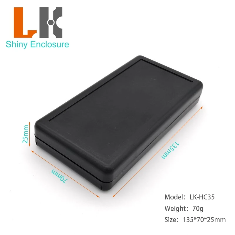 135x70x25mm 2*AA Battery House High Quality Handheld Plastic Box Electronics Plastic Enclosure Plastic Instrument Housing