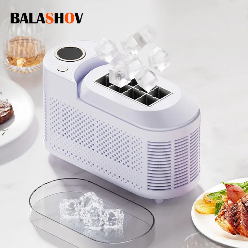

Small Ice Maker Mini Convenient Home Dormitory Office Camping Portable Ice Automatic Ice Making Box ice machine 110V/220V