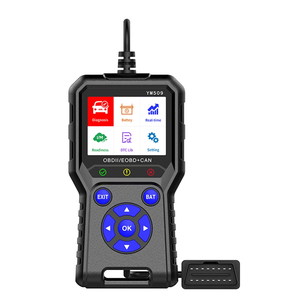 

OBD YM509 Car Scanner Vehicle System Check Engine Data Reader OBD Diagnostic Tool ELM327