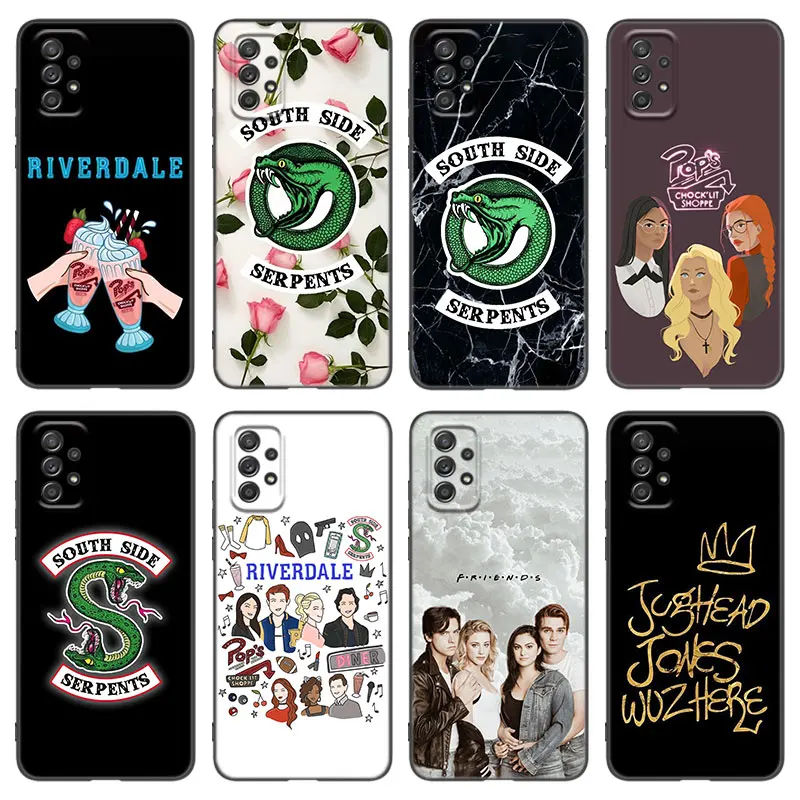 Riverdale Southside Serpents Phone Case For Samsung A13 A22 A24 A32 4G A33 A34 A35 A52S A53 A54 A55 A73 5G A06 A12 A14 A15 A23