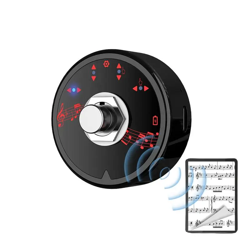 Wireless Page Turner für Telefon Universal Page Turner Pedal wiederauf ladbare Page Turner tragbares Telefon Zubehör zum Lesen