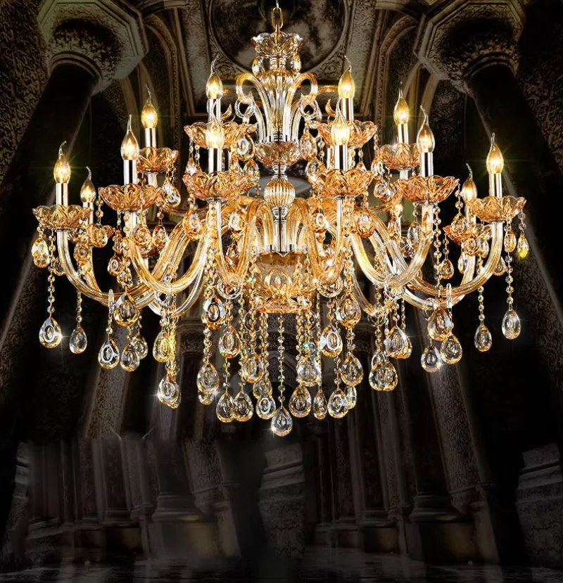 Modern Crystal Chandelier Dining Room Chandeliers Light Suspended Light Crystal Lamp