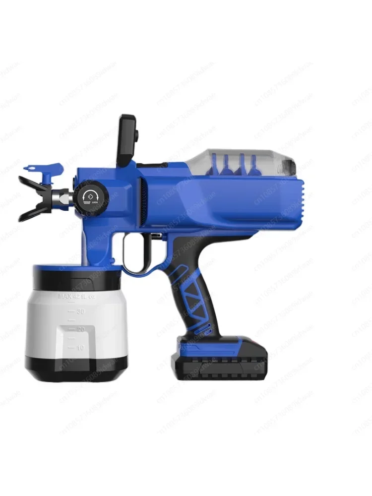 Electric lithium battery high pressure airless spraying machine spray gun paint paint latex paint sprayer watering can