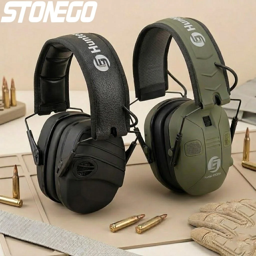 

Foldable Tactical Noise Canceling Earmuffs Hearing Protection Headphones Shooting Ear Defenders Safety Gear Ear Muffs