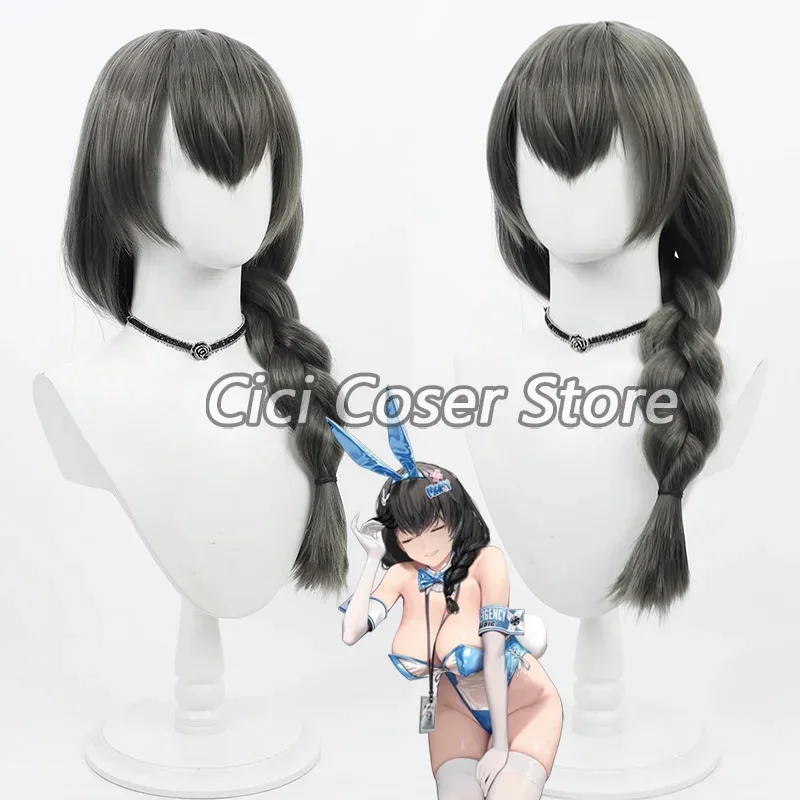 Game Nikke The Goddess of Victory Mary Bunny Girl Mary Cosplay Blue Patent Leather Lucency Sexy Outfit Rabbit Girl Halloween