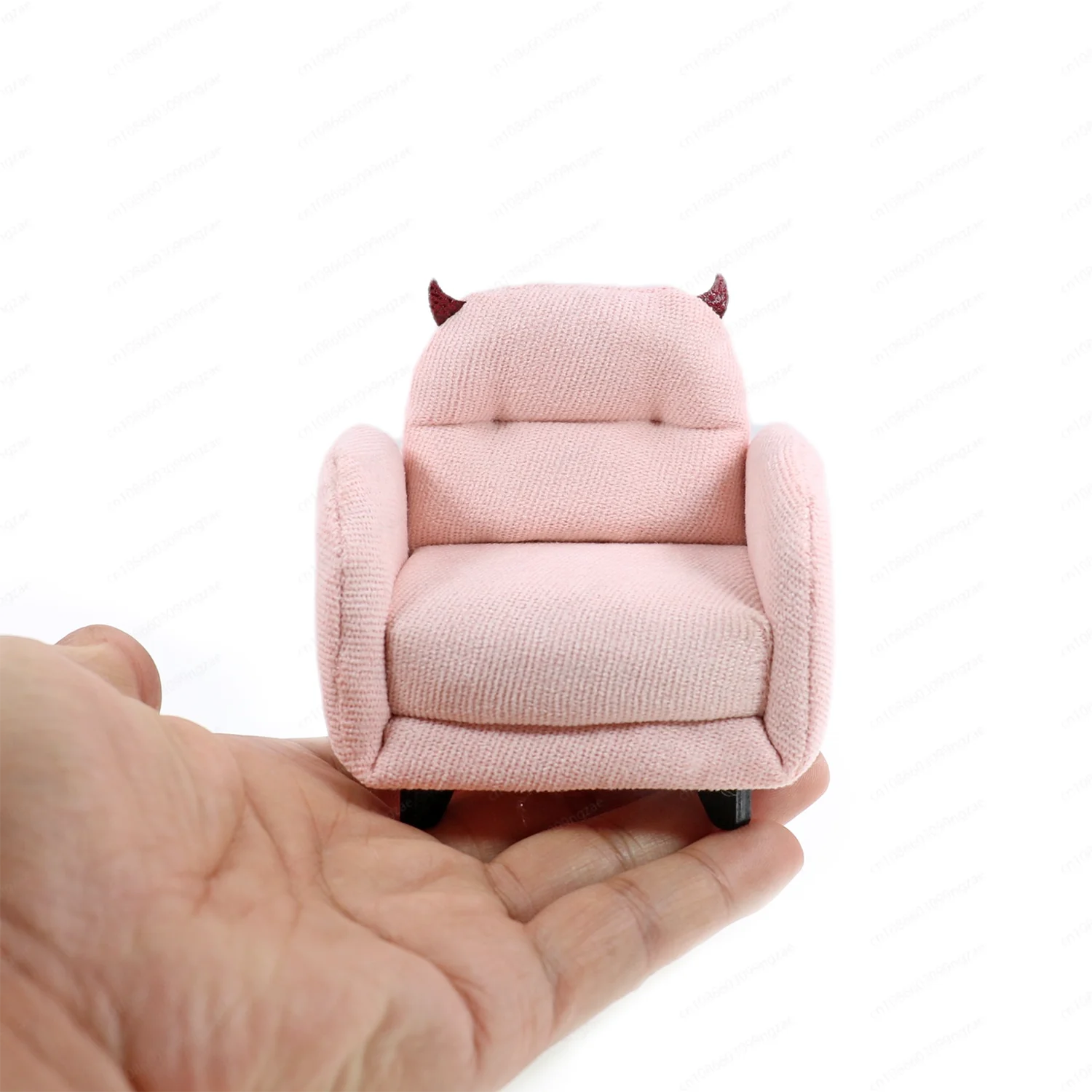 1:12 dollhouse animal modeling single sofa mini furniture simulation model, miniature figure