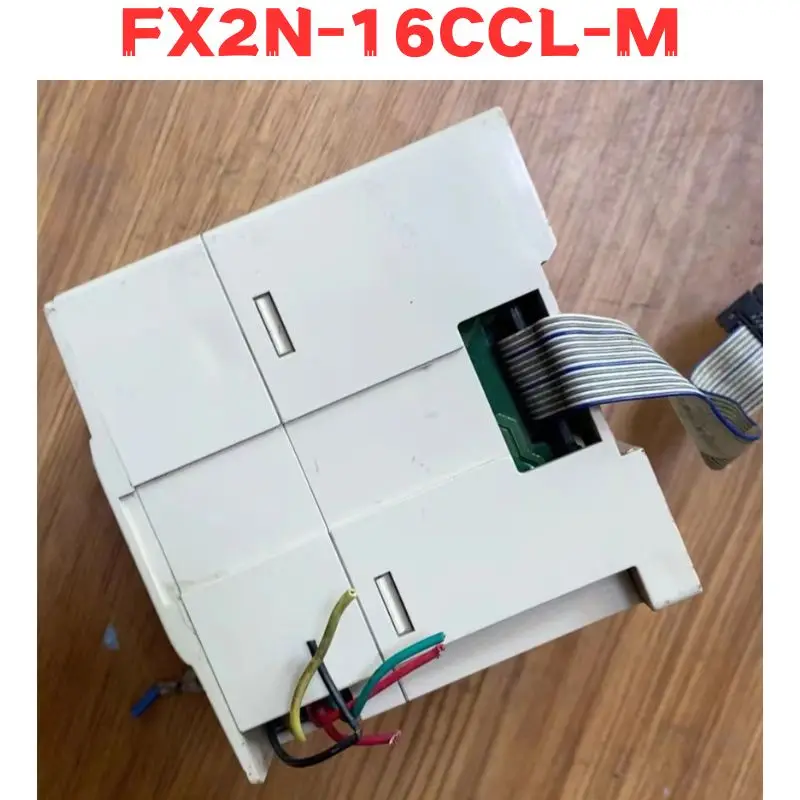 Second-hand FX2N-16CCL-M FX2N 16CCL M PLC Tested OK