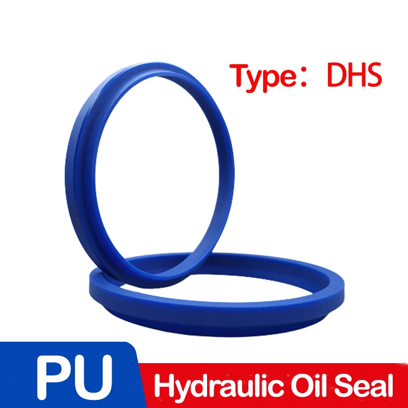 Polyurethane Hydraulic Cylinder Oil Sealing Ring 11.2x19.2x4.5x6mm 12x20x4.5x6mm DHS Type Shaft Sealing Ring Gasket