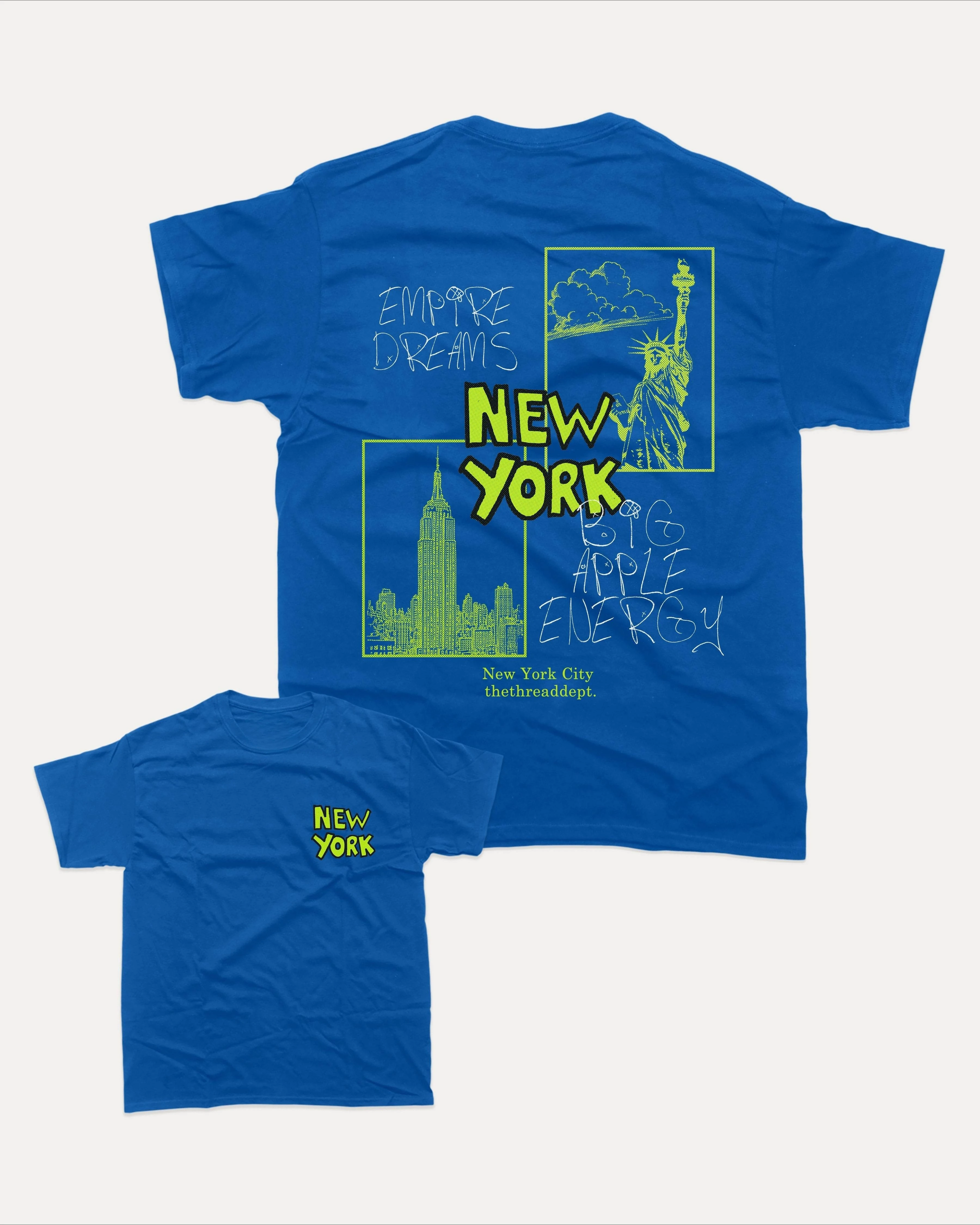 เสื้อยืดกราฟิกดีไซน์ใหม่ ซัมเมอร์ 2025 นิวยอร์กซิตี้ _ ดีไซน์หรูหรา ระดับไฮเอนด์ สำหรับทั้งชายและหญิง สไตล์ Y2K