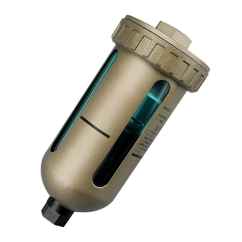 

AD402-04 Auto Drain Valve 5μm Air Source Filter Oil Water Separator For Screw Air Compressor Workshop Pneumatic System