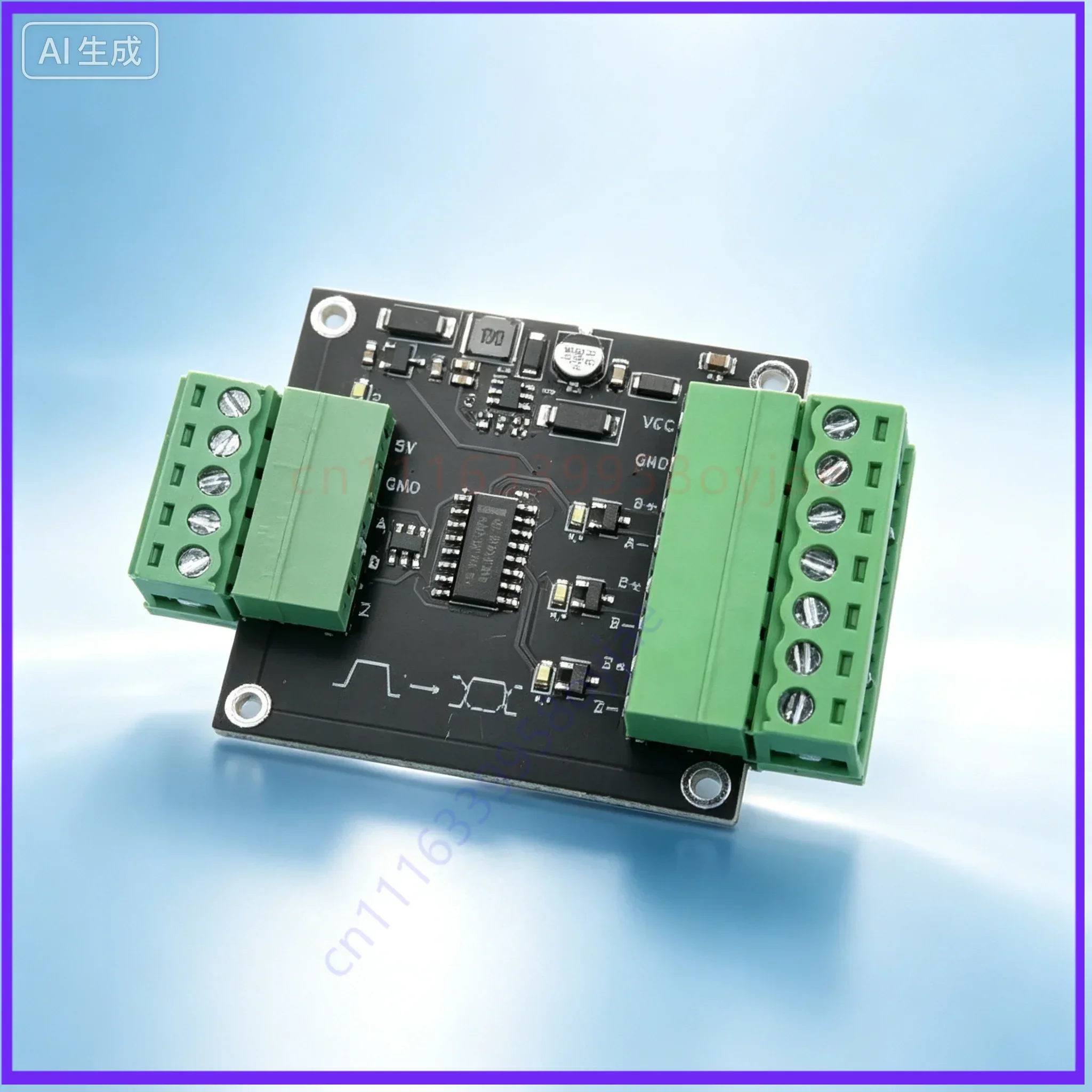 Professional Signal Conversion Board for Single-Ended to Differential, Long Distance Line Driver, AM26C31