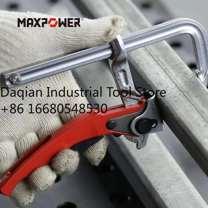 

7rtMAXPOWER Durable DIY Tools Wood Working Bar Heavy Steel Quick Slide F Bar Clamp for Woodworking