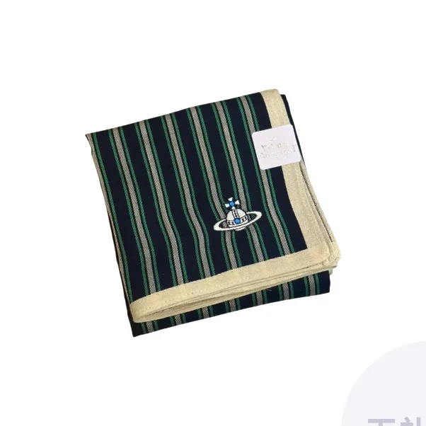 Echarpes-vivienne-westwood-modele-unisexe-noir-et-vert-vve-25-015