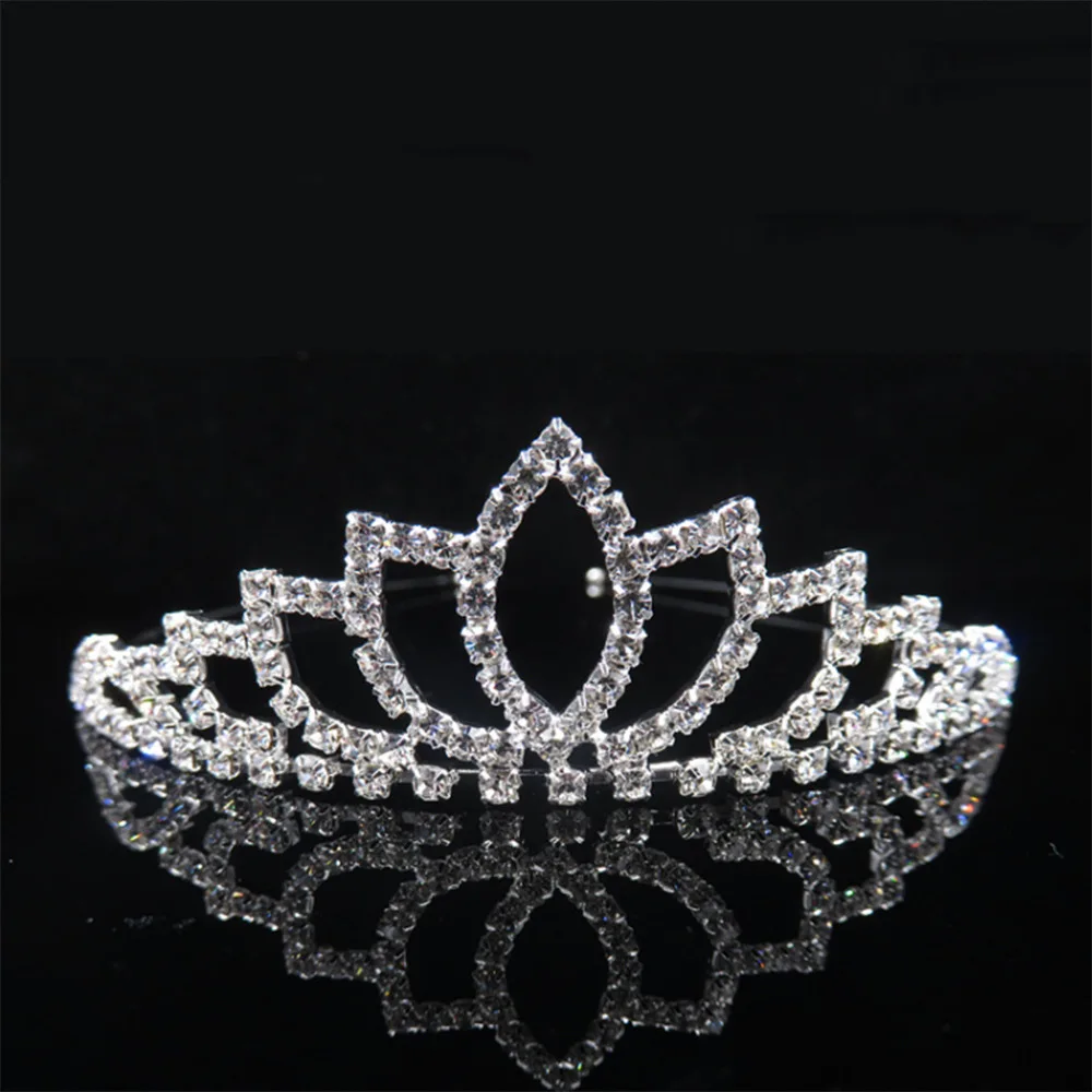 Bridal Crown Hair Band Headdress Fashion Ladies Rhinestone Wedding Dress Birthday Party Claw Chain Hair Band Hair Ornament Gift