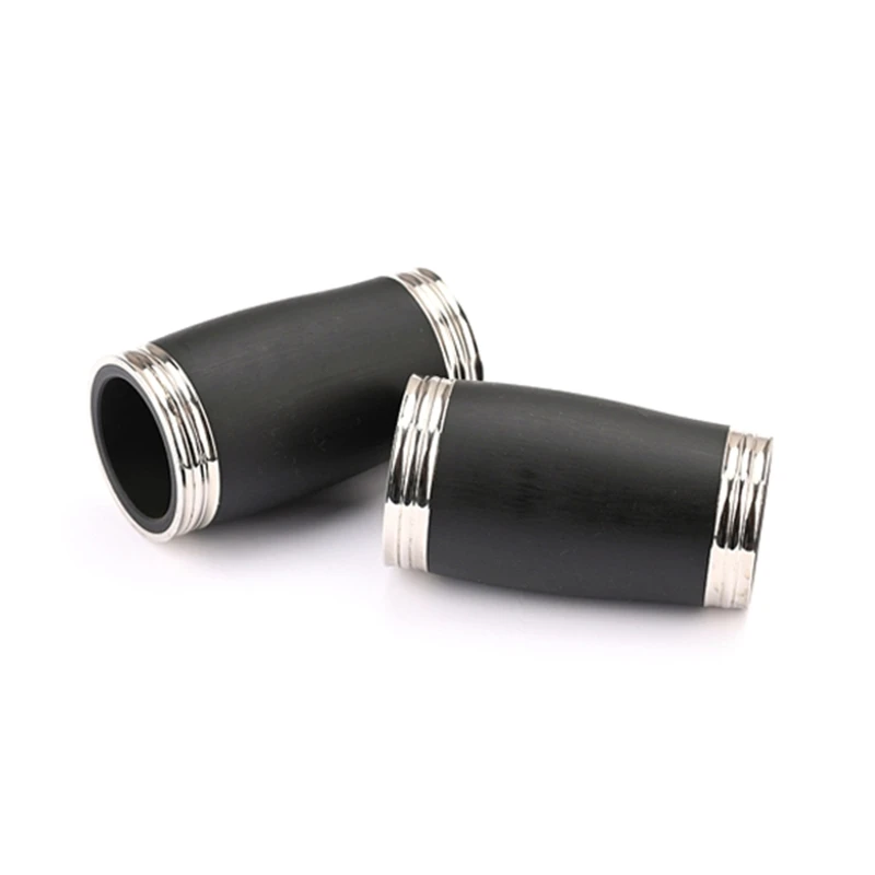 2Pcs/pack Clarinet Accessory Clarinet Replacements Clarinet Barrel Black for Bb Clarinet Replacement Instrument Parts