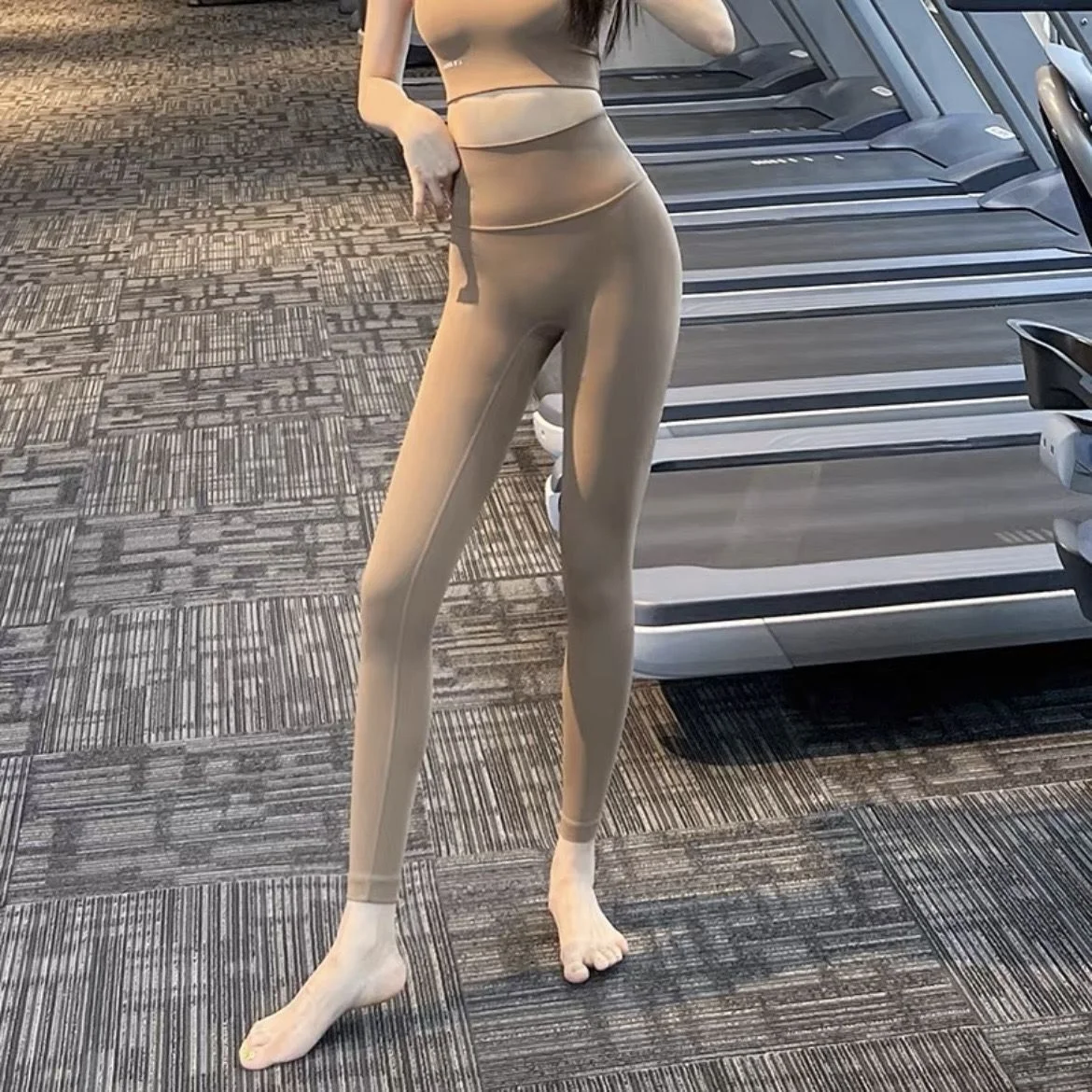 

Брюки для йоги, серые, большие, женские, модные, новые, большие, красочные, на бедрах, уличная, с надписью, уличная одежда, для бега, формирователь живота