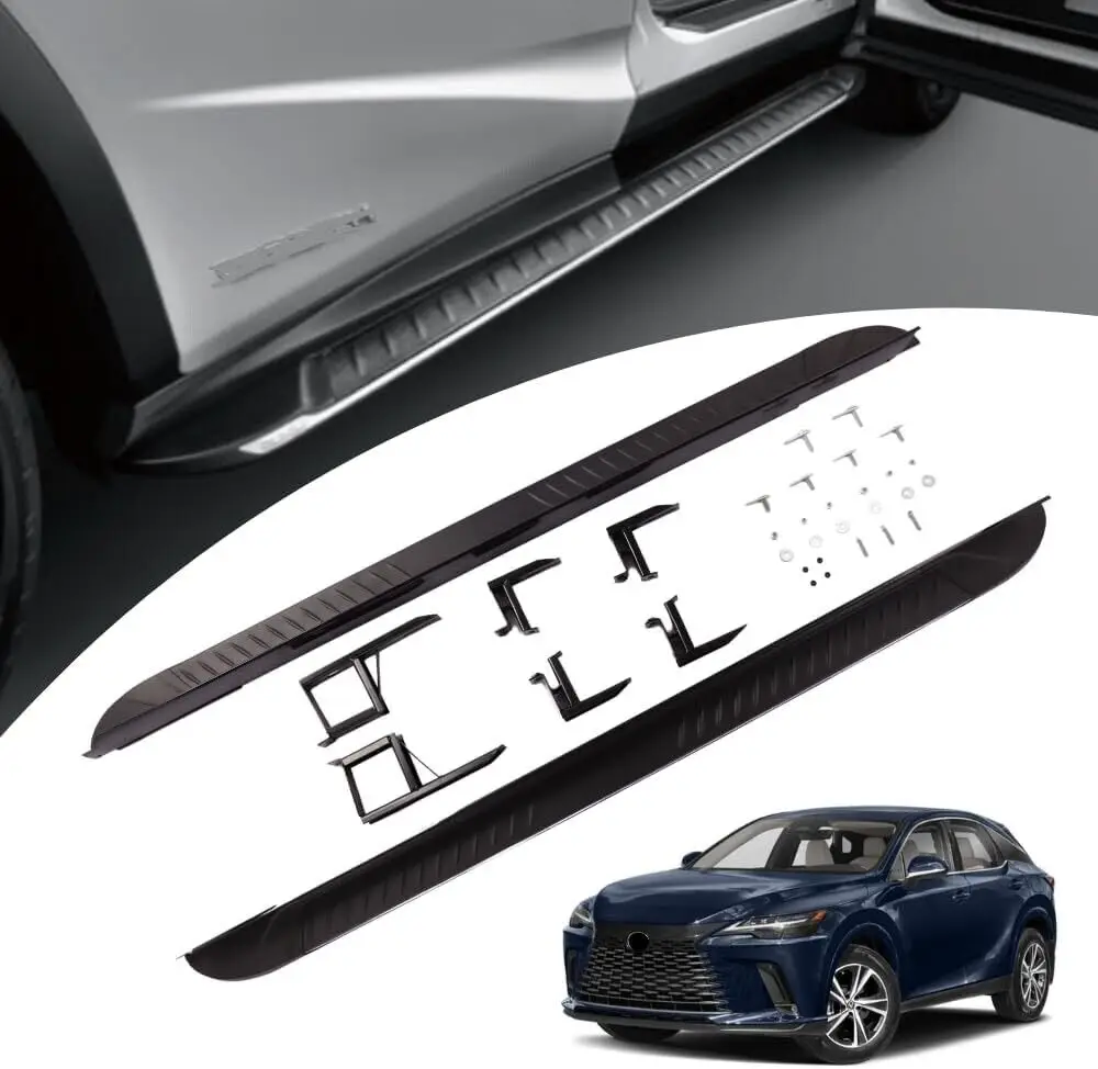 Side Steps For Compatible with 2023 Lexus RX350 RX500 Running Board Nerf Bar