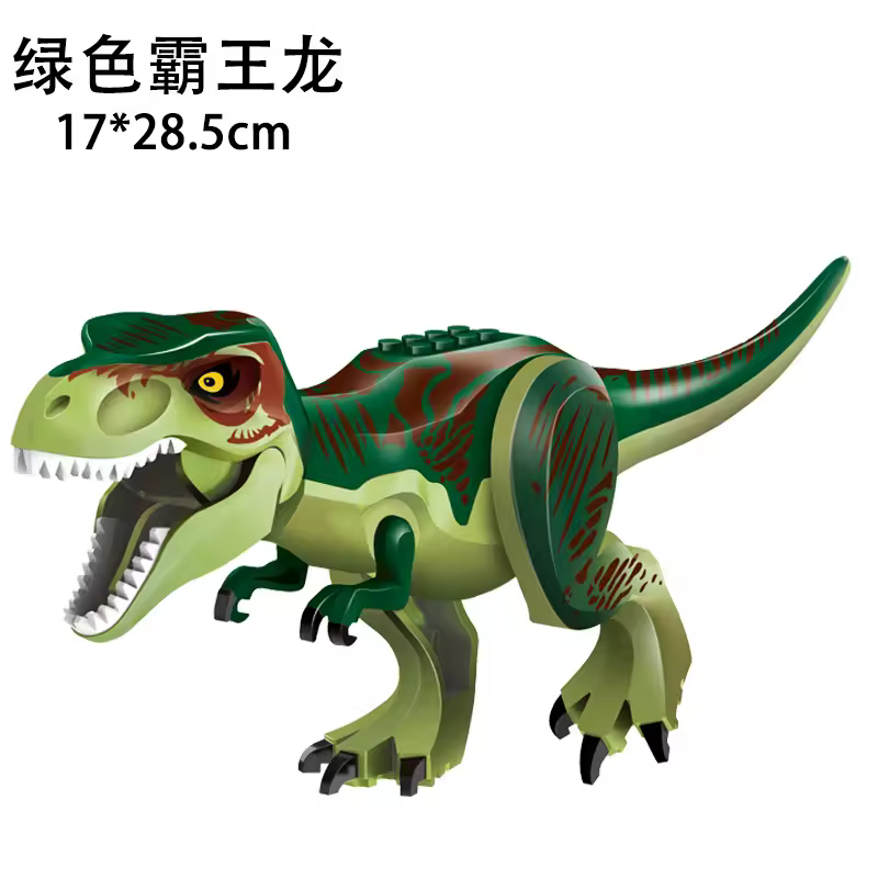 Jurassic World 3 Brutal Raptor Building Blocks Dinosaur Bricks Tyrannosaurus Indominus I-Rex Assemble Toy For Children - Image 34