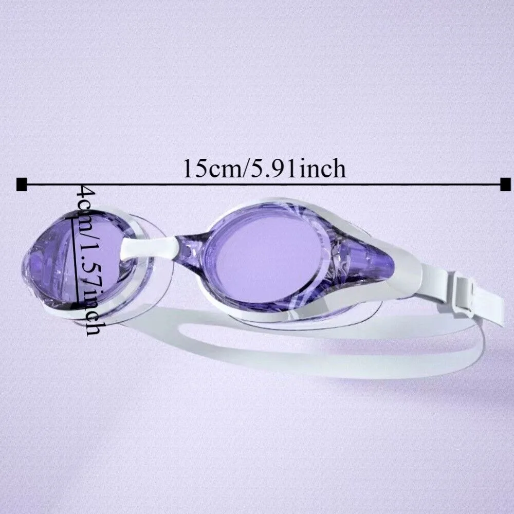 Lunettes de natation étanches en silicone pour adultes, ensemble de natation, anti-buée, sports nautiques, bonnet interdit, nouveau