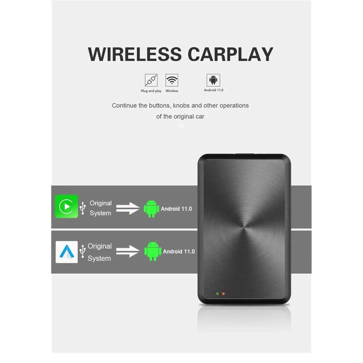 A86G NEW Car CarPlay Box Android System Wireless Adapter for for