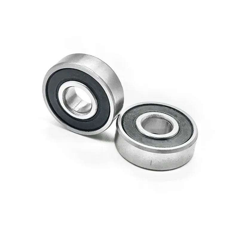 4pc 6202 2RS Deep Groove Ball Bearing 6200 6201 6203 6204 6205 6206 2RS ZZ Rubber Sealed  Bearing Steel Miniature Bearing Metal