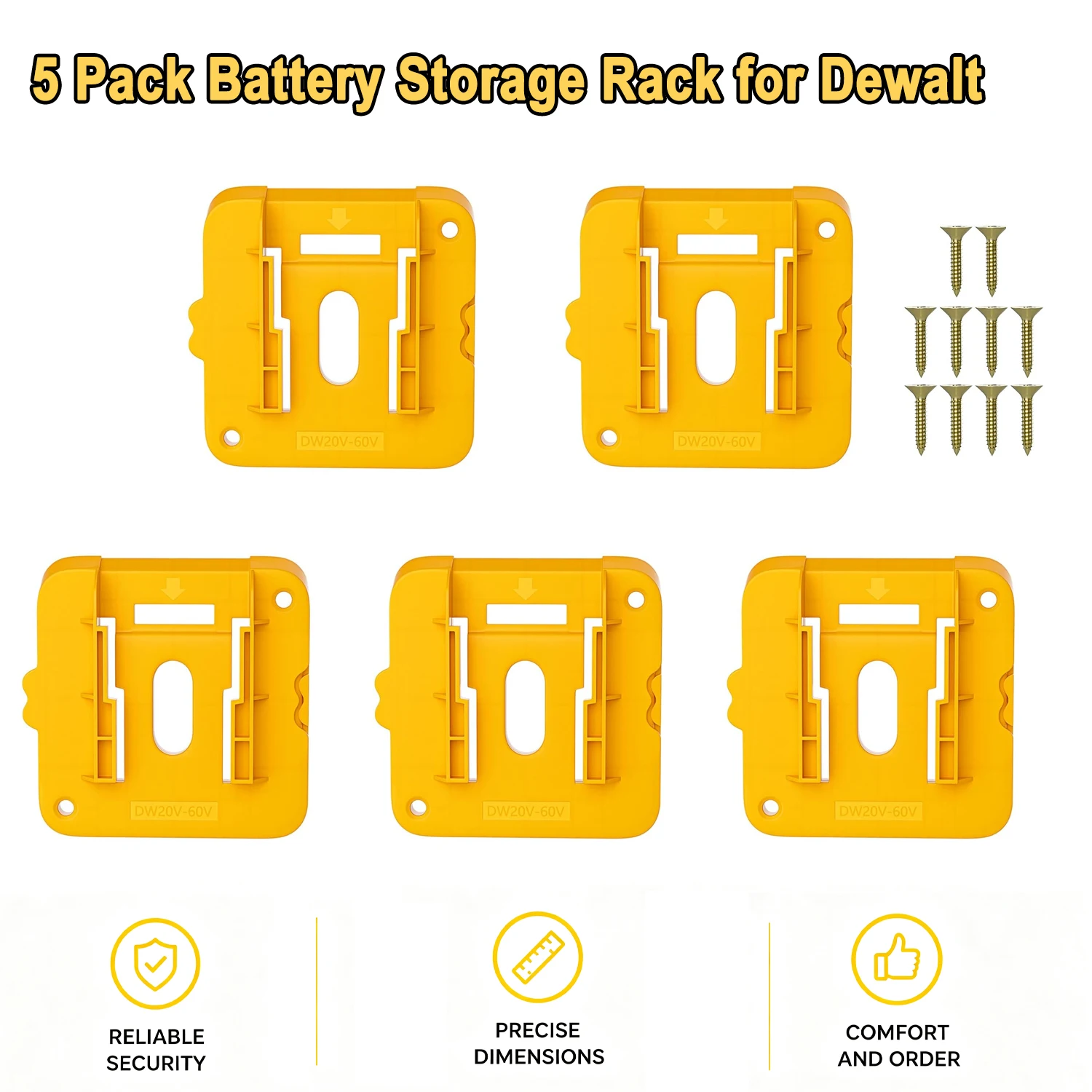 suporte-de-parede-para-baterias-dewalt-makita-milwaukee-144v-18v-li-ion-organizador-de-ferramentas
