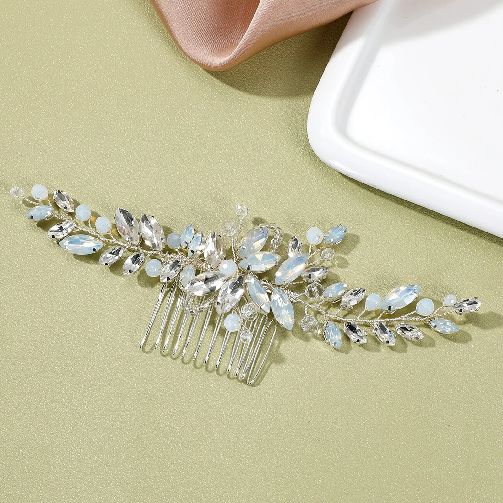 

Блестящие стразы, цветочные гребни для волос, свадебные украшения для волос, женские вечерние повязки на голову, роскошные повязки для волос с кристаллами для подружек невесты