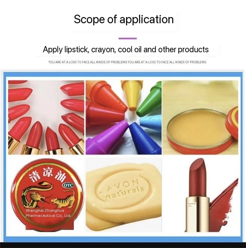 Lipstick Canning Machine Is Used to Fill the Pigment That Needs to Be Heated in Lipstick Crayon Foundation Cream