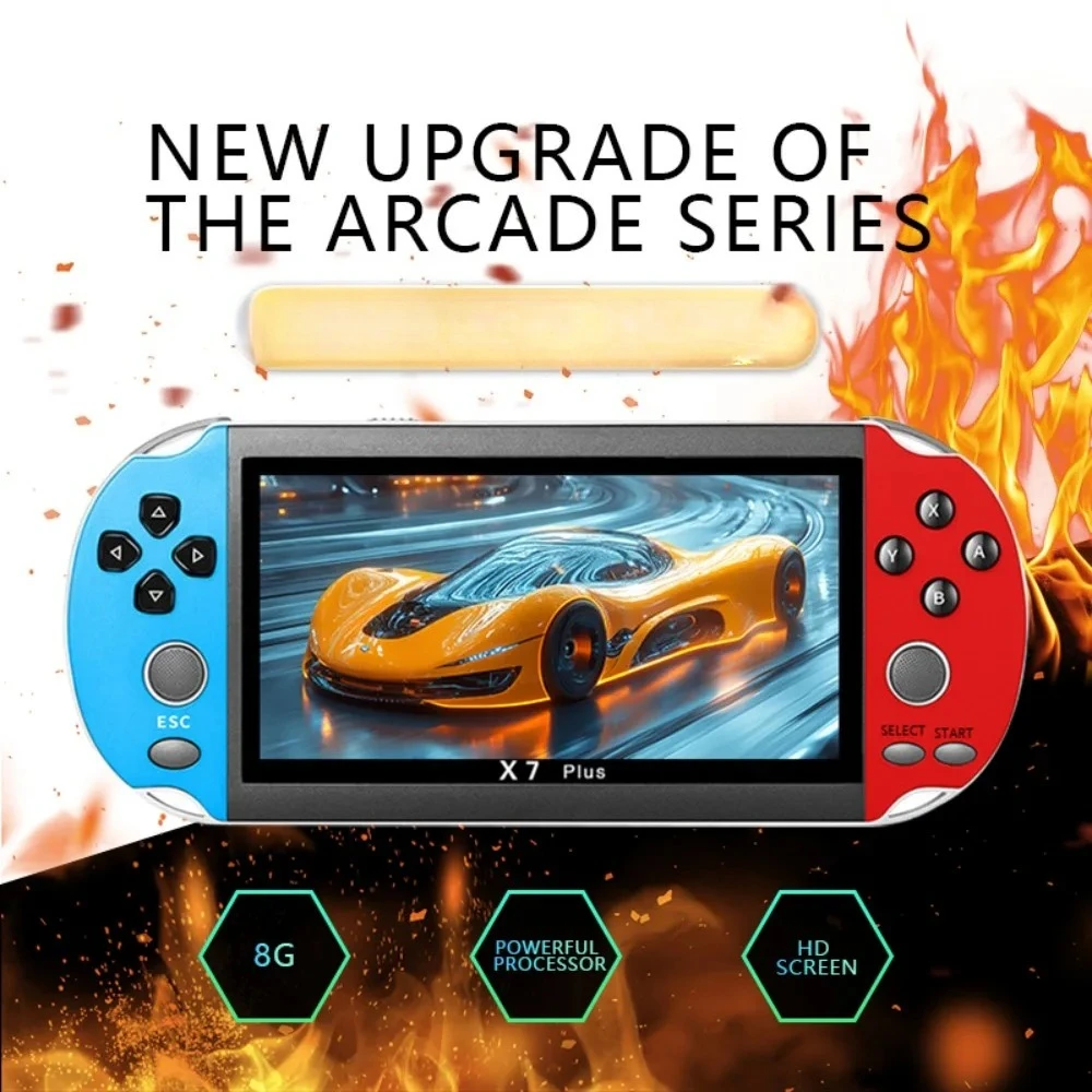 Retro Gaming Nintendo - X7 Plus Handheld Game Console 5.1