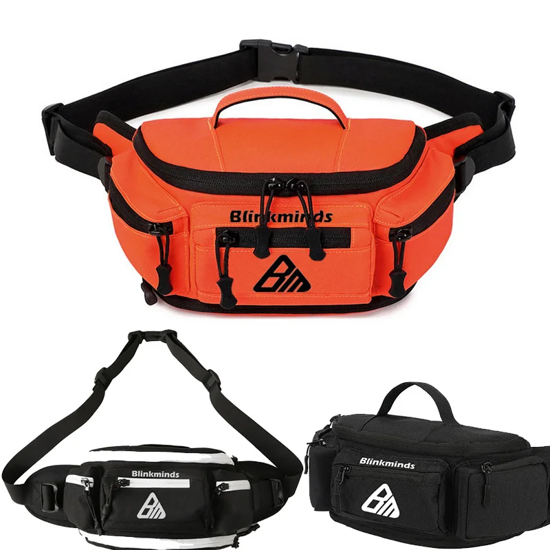 

Outdoor Motorcycle Bag Waterproof Bags Backpack Large Capacity Multifunctional Fanny Waist Bag Leisure Running Belt Bag