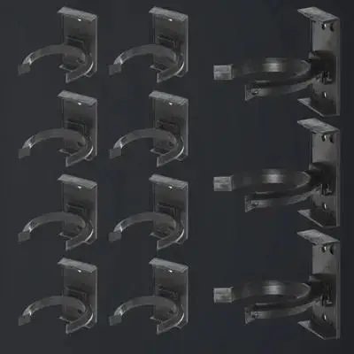 20 clip per zoccoli da cucina in plastica per piedini per armadietti, piedini di livellamento, piedini di livellamento, accessori per mobili, fissaggi per kickboard