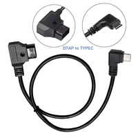 PD USB Type-C Male To D-Tap DTap Male Connector Power Cable For V-Mount Battery Digital Camera Photography Accessories