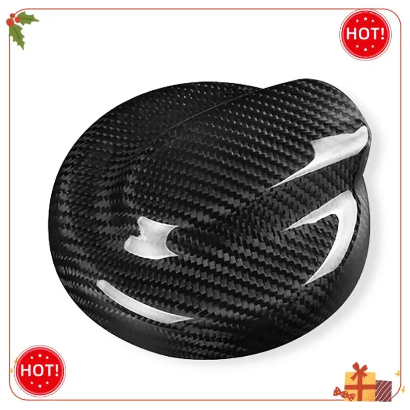 

Durable-For Mini Cooper S JCW R56 R57 R58 R59 R60 2007-2013 Dry Carbon Fiber Gas Tank Fuel Tank Cap Cover Accessories
